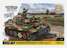 COBI, Carro armato PANZERKAMPFWAGEN VI Tiger I Ausf.E - 1207 pezzi, 1/28,  CO...