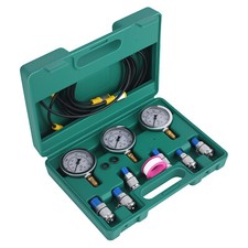 Escavatore idraulica Pressione Test Kit 60mm 1450PSI 5800PSI 8700PSI Gauge