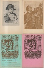 TORINO - MARIONETTE TORINESI - THEATRE BIJOU - TEATRO GIANDUJA  - 5 CARTOLINE 