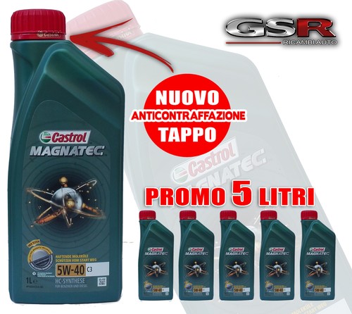 Olio motore castrol magnatec - motore,