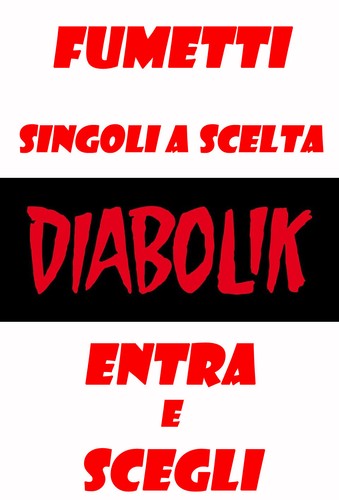 Lb16 diabolik fumetto volumi - /,