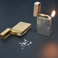 Pipe fire nozzle flame needle