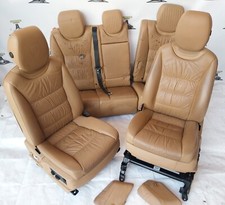 kit sedili tappezzeria  porsche cayenne 9pa con airbag pelle ant post dx sx
