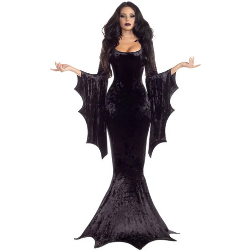 Costume strega morticia addams - costume,