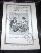 Brochure - Le macchine da cucire Junker & Ruh