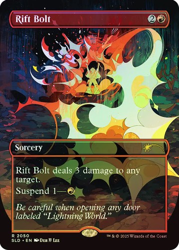 Mtg foil rift bullone senza - mtg,