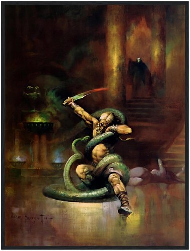 Green death frank frazetta - green,