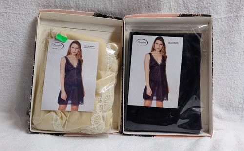 Sottoveste nero nudo - sottoveste, taglia