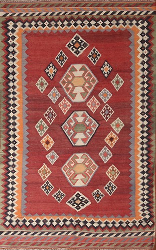 Tappeto kilim geometrico - tappeto,