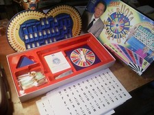 SCATOLA GIOCO  VINTAGE : ' LA RUOTA DELLA FORTUNA  ' ...COMPLETA  !