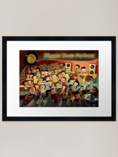 Quadro stampa su tela poster