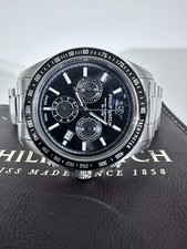 Philip Watch Caribe Orologio Uomo Cronografo nero  42mm Acciaio
