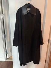 Jil Sander black wool coat