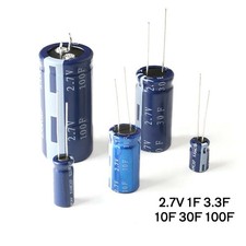 Supercondensatore 2.7V 1F 3.3F