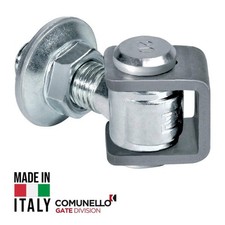 CARDINE REGOLABILE FILETTATO PER CANCELLI A BATTENTE art. 155 