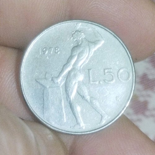 Repubblica italiana lire - italiana, 50