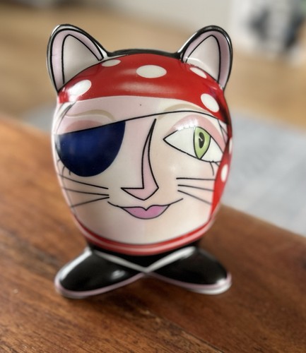 Modernist cat design ceramic - modernist,