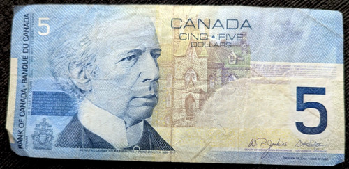 Banconota dollari 2002 - banconota, 5