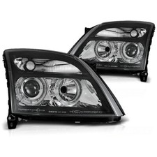 Fari Angel Eyes LED Nero per