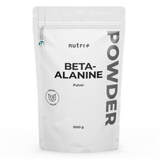 Beta Alanina in Polvere 1000g - Nutri+ Beta Alanina in Polvere - Alto Dosaggio e Vegan