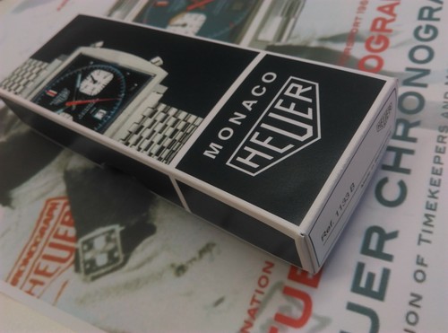 Scatola heuer monaco anni - monaco,