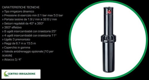 Kit irrigatore dinamico - kit, x