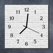 Orologio parete 30x30 cm - orologio,