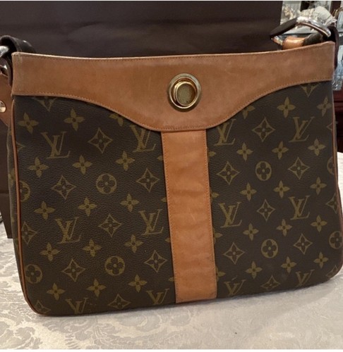 Brown leather louis vuitton - leather,