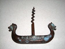 CAVATAPPI APRIBOTTIGLIE IN METALLO NAVE VICHINGA