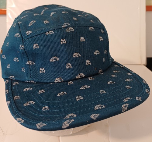 Cappello fiat 500 blu nuova - cappello,