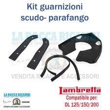 Kit guarnizioni calandra / scudo / parafango Lambretta DL 125/150/200