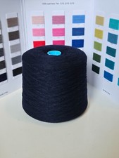 FILATO CASHMERE YARN 100%CASHMERE MADE IN ITALY NM2/16NMBLU DI PRUSSIA500grammi