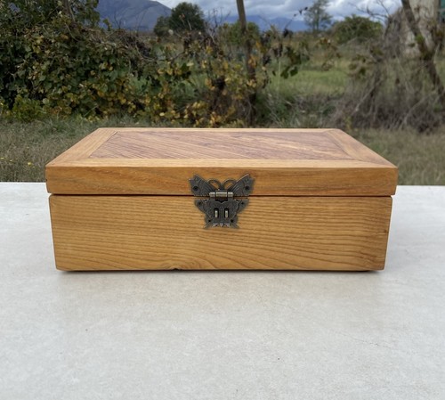 Scatola legno di castagno - ,