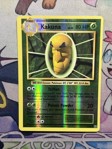 Pokemon kakuna 108 reverse - 6/108,