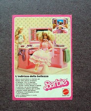 K914-Advertising Pubblicità-1984- BARBIE , MATTEL , L'INDIRIZZO DELLA BELLEZZA