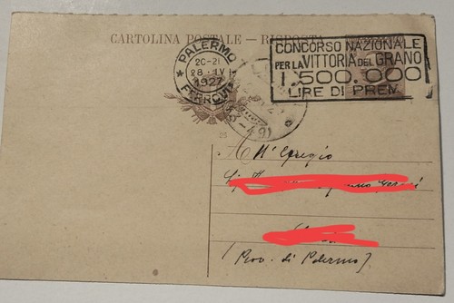 Intero postale 1927 - postale,