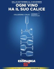 100 Bollini Esselunga Collezione Calici RIEDEL