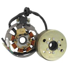 Alternatore Statore Ancoraggio Anker-Platte Generatore Corrente 50ccm 2T Scooter
