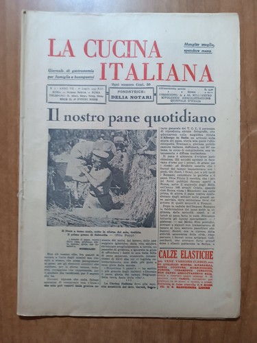 Cucina italiana 1935 - la,