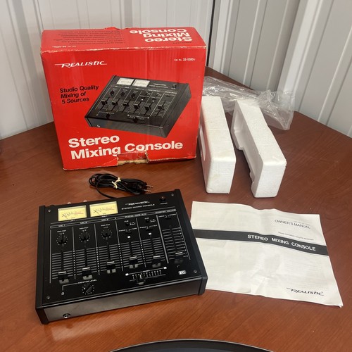 Console mixaggio stereo - console,