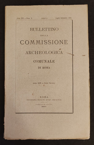 Bullettino commissione - bullettino,