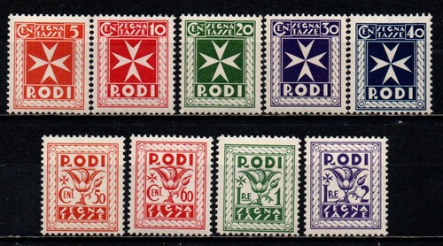 Italia rodi serie croce di - italia,