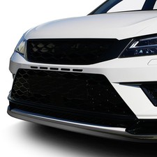 Universale Spoilerino Paraurti Anteriore Gommino Fronte - Nero Opaco S001