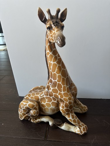 Statuina giraffa ceramica