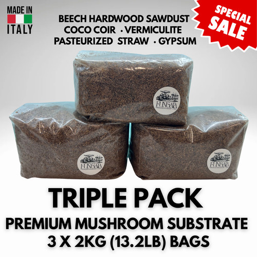 Premium mushroom substrate - substrate, 3