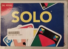 SOLO DAL NEGRO 112 CARTE GIOCO