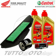 Tagliando HONDA SH 300 i con senza abs 2006-2019 Kit Olio Castrol Filtri Candela