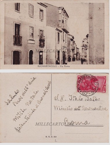 Buonabitacolo via roma - via, 1933