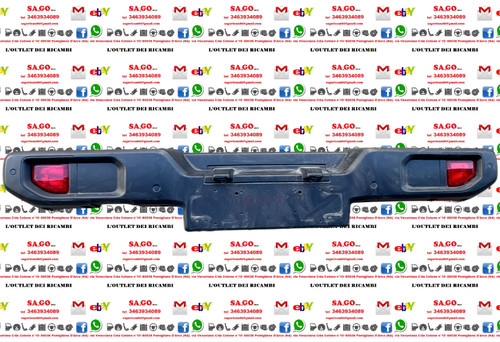 Paraurti posteriore jeep - paraurti,