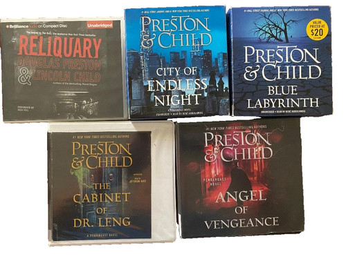 Pendergast novels preston - novels, by